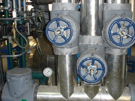 苏州新惠斯 图 ,换热器保温套公司,常州换热器保温套