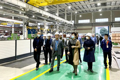 江西吉安市泰和县县长杨艳晖一行赴东辰阀门调研指导，推动阀门制造业高质量发展