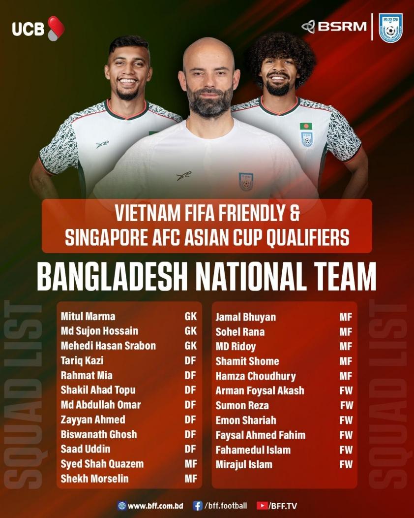 Đội tuyển Việt Nam vs Bangladesh: Chuyến làm khách quan trọng trên đất Hàng Đẫy